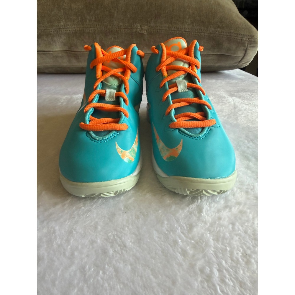 Nike KD V 5 Easter 2013 Preschool Basketball Shoes Turquoise 555642-405 12C